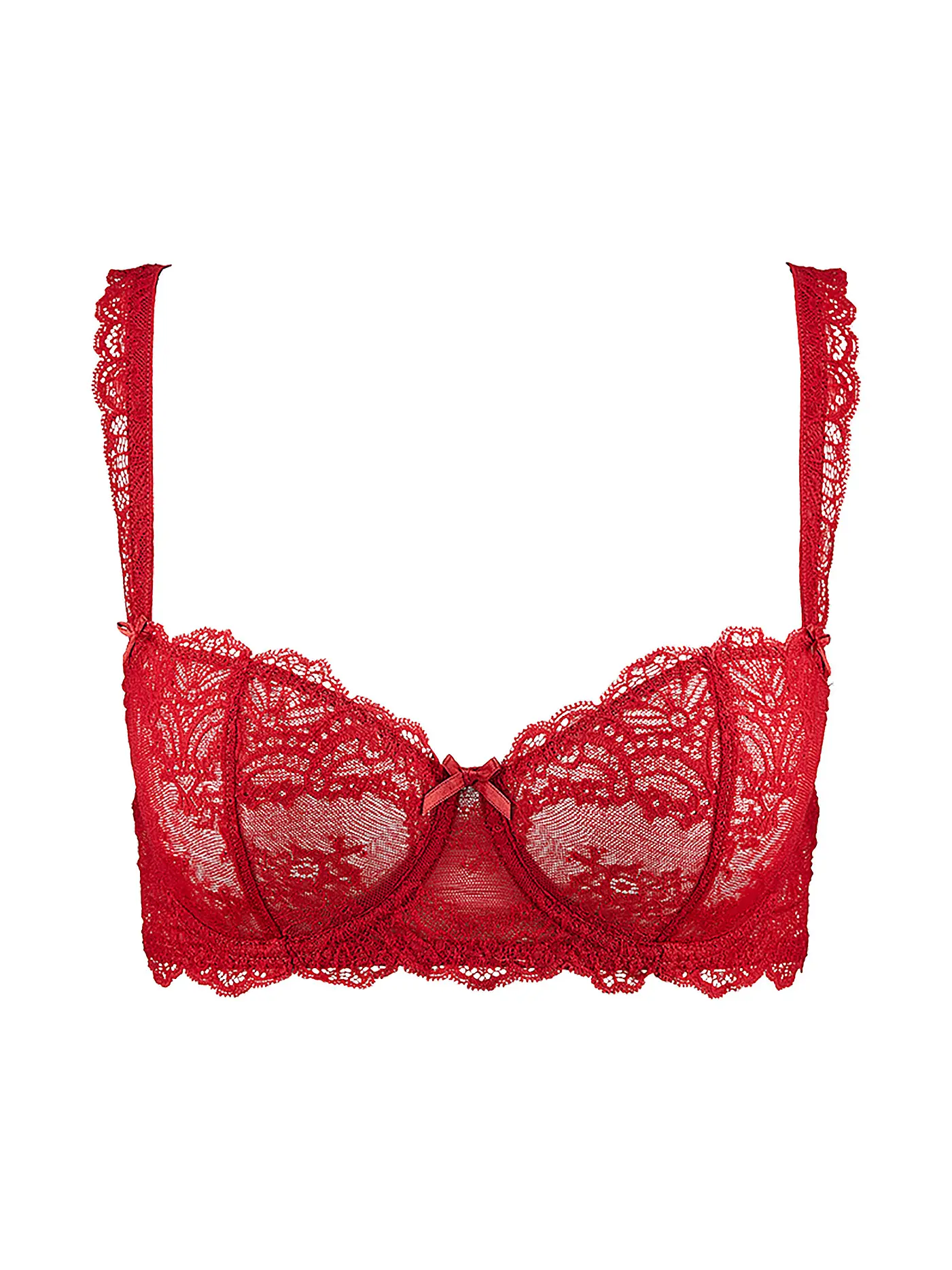 AUBADE | Balconette BH DANSE DES SENS irrestistible red | 
